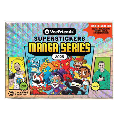 VeeFriends Superstickers: Manga Series Sticker Box 2025
