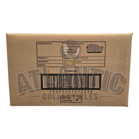 2023-24 Topps Chrome Liverpool F.C. Hobby Box