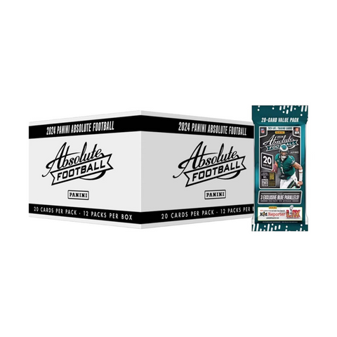 2024 Panini Absolute NFL Trading Card Fat Pack Box