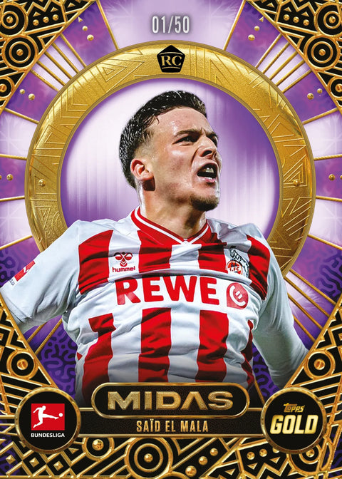 2025-26 Topps Bundesliga Gold - Hobby Box