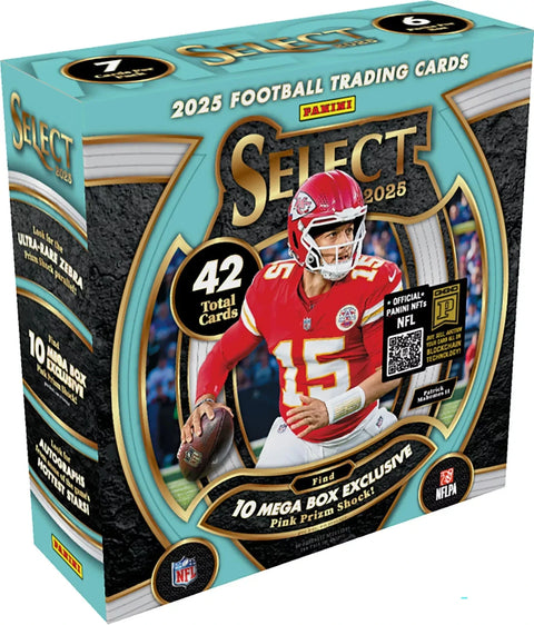 2025 Panini Select NFL Mega Box