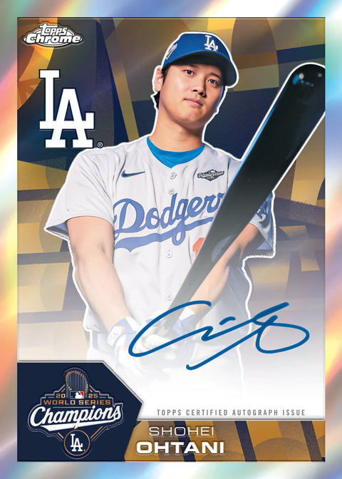2026 Topps Chrome Baseball - Jumbo Box