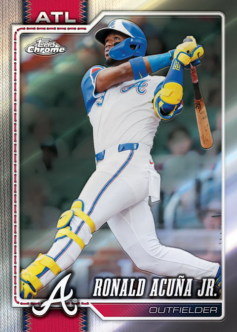 2026 Topps Chrome Baseball - Jumbo Box