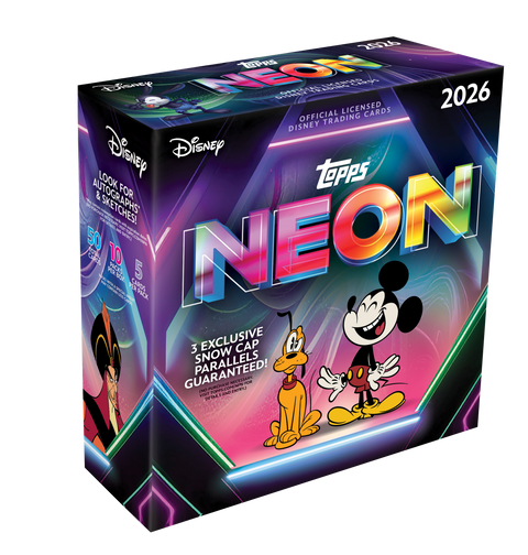 2026 Topps Disney Neon - Mega Box – Atlantic Collectibles UK