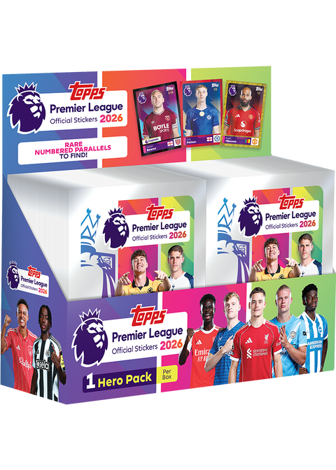 Premier League Stickers 2026 - Display Box