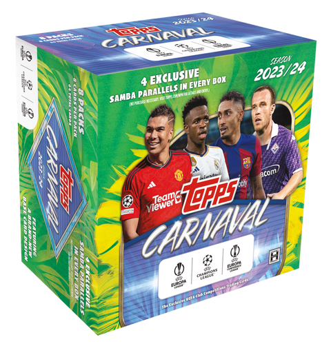 2023-24 Topps UEFA Club Competitions Carnaval Hobby Box