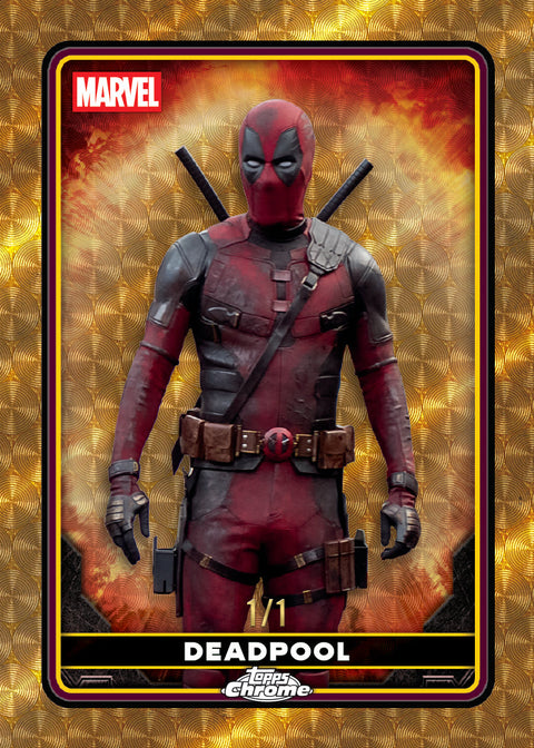 2025 Topps Chrome Deadpool - Value Box