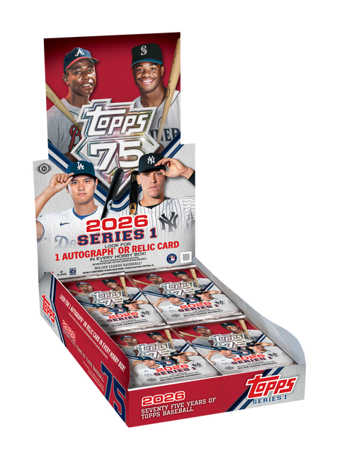 2026 Topps Baseball Series 1 - Hobby Box