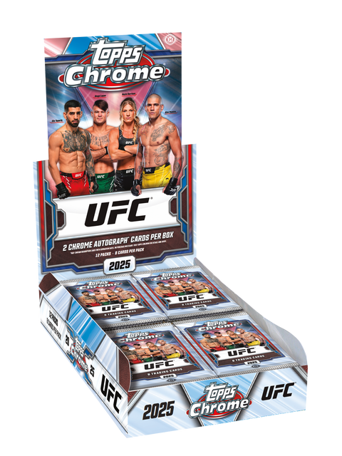 2025 Topps Chrome UFC - Hobby Box