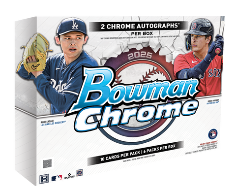 2025 Bowman Chrome Baseball - Hobby Box