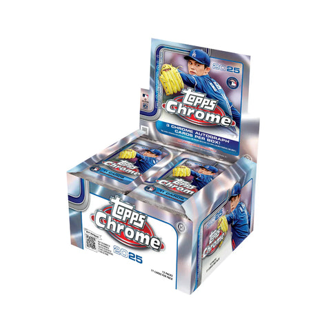 2025 Topps Chrome Baseball - Hobby Jumbo Box