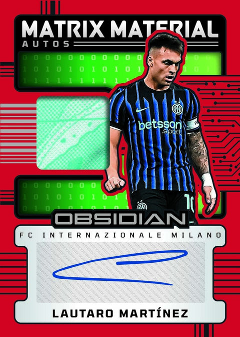 2025-26 Panini Obsidian Soccer Hobby International Box
