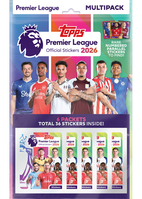 Premier League Stickers 2026 - Multipack