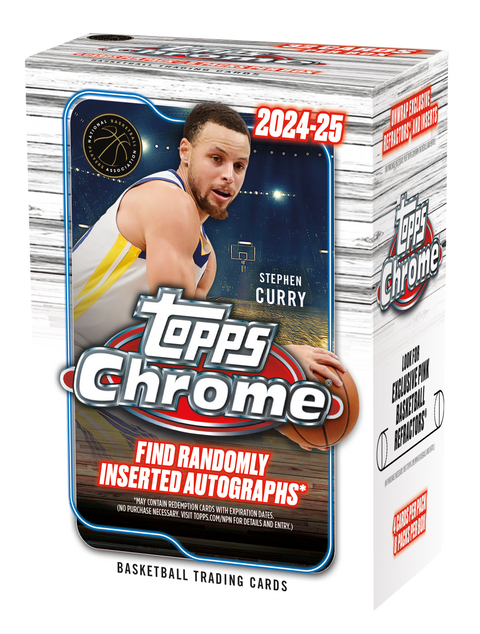 2024-25 Topps Chrome Basketball - Value Box