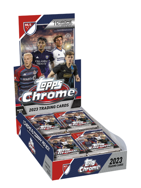 2023 Topps MLS Chrome - Hobby Box