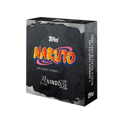 2025 Topps Naruto Nindo Collection Box