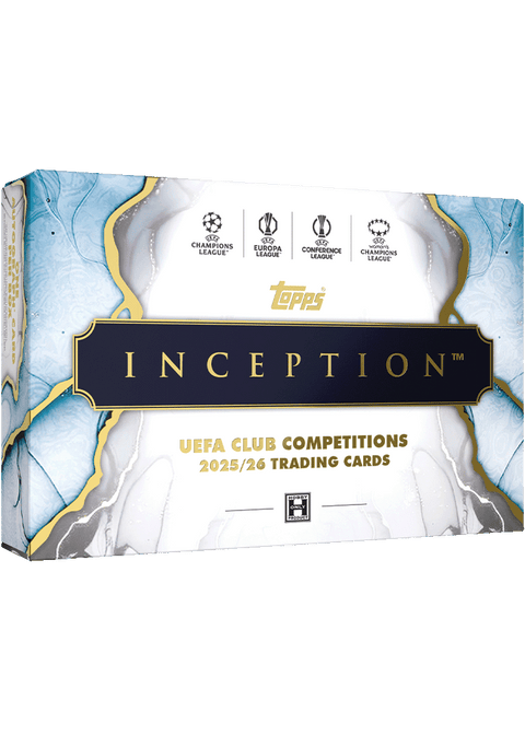 2025-26 Topps UEFA Club Competitions Inception - Hobby Box