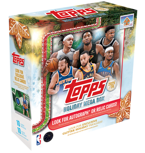 2025-26 Topps Holiday Basketball - Mega Box