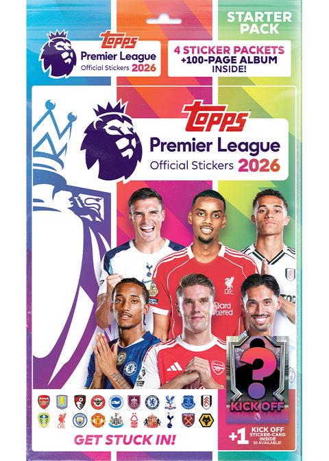 Premier League Stickers 2026 - Standard Starter Pack