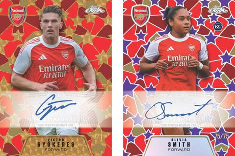 2025-26 Topps Arsenal Chrome Hobby Box