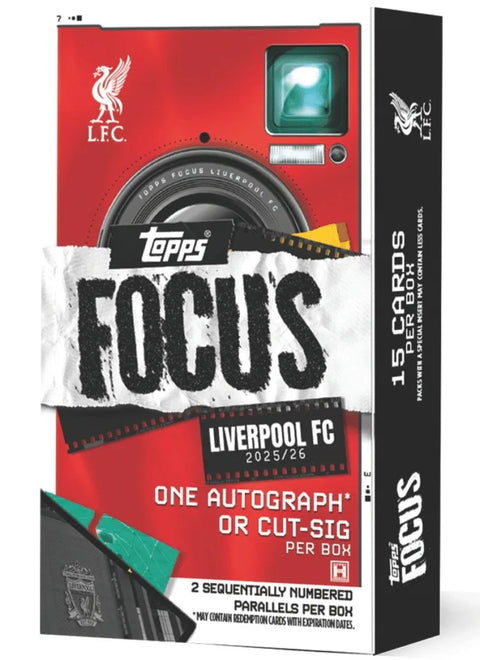 2025-26 Topps Liverpool Focus Team Set Box