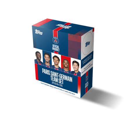 2024-25 Topps Paris Saint-Germain Team Set Box