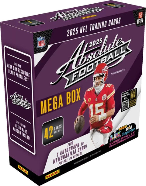 2025 Panini NFL Absolute Football Mega Box