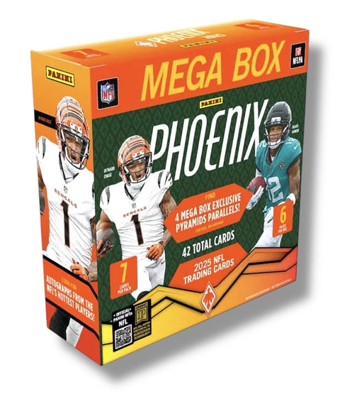 2025 Panini NFL Phoenix Football Mega Box