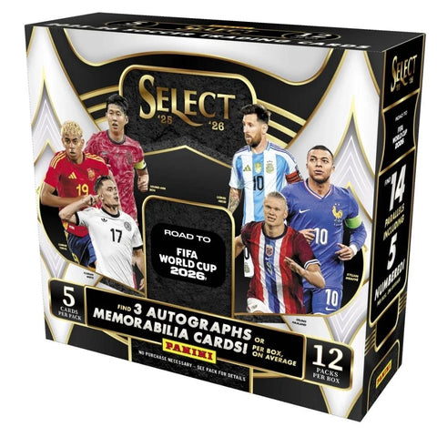 2026 Panini FIFA Road to the World Cup Select Hobby Box