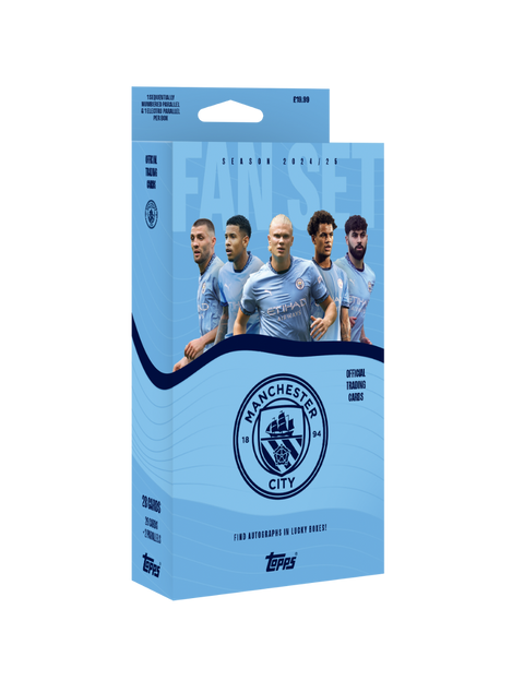 2024-25 Topps Manchester City FC Fan Set